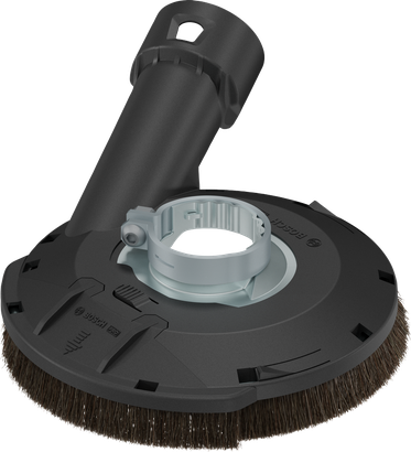 PRO 집진 후드 115/125mm 분쇄기용 Bosch PRO 먼지 배출 후드.